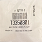 QTY 2 NEW GENUINE TRIUMPH T3350301 Nut, Flgd, M8X1.25, Slv