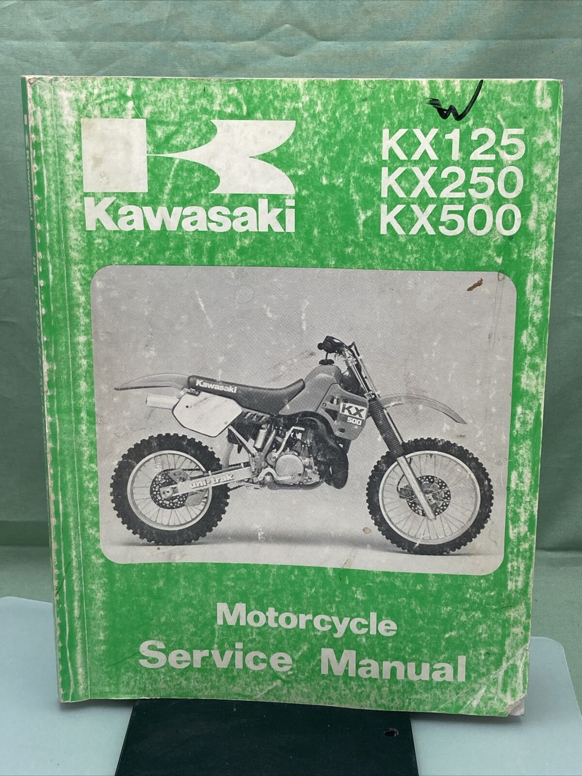 GENUINE KAWASAKI 99924-1101-01 SERVICE MANUAL KX125, KX250, KX500