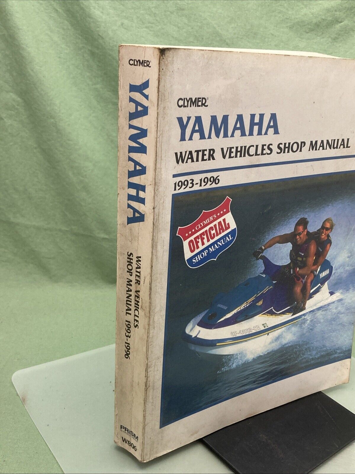 GENUINE CLYMER W806 YAMAHA WATER VEHICLES 1993-1996 SHOP MANUAL