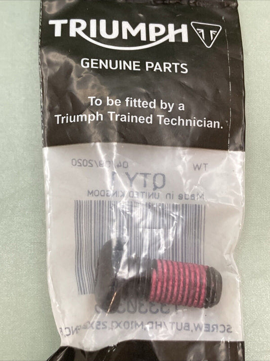 NEW GENUINE TRIUMPH T3330376 Screw, Cap/hd, M10 X 23, Enc Daytona