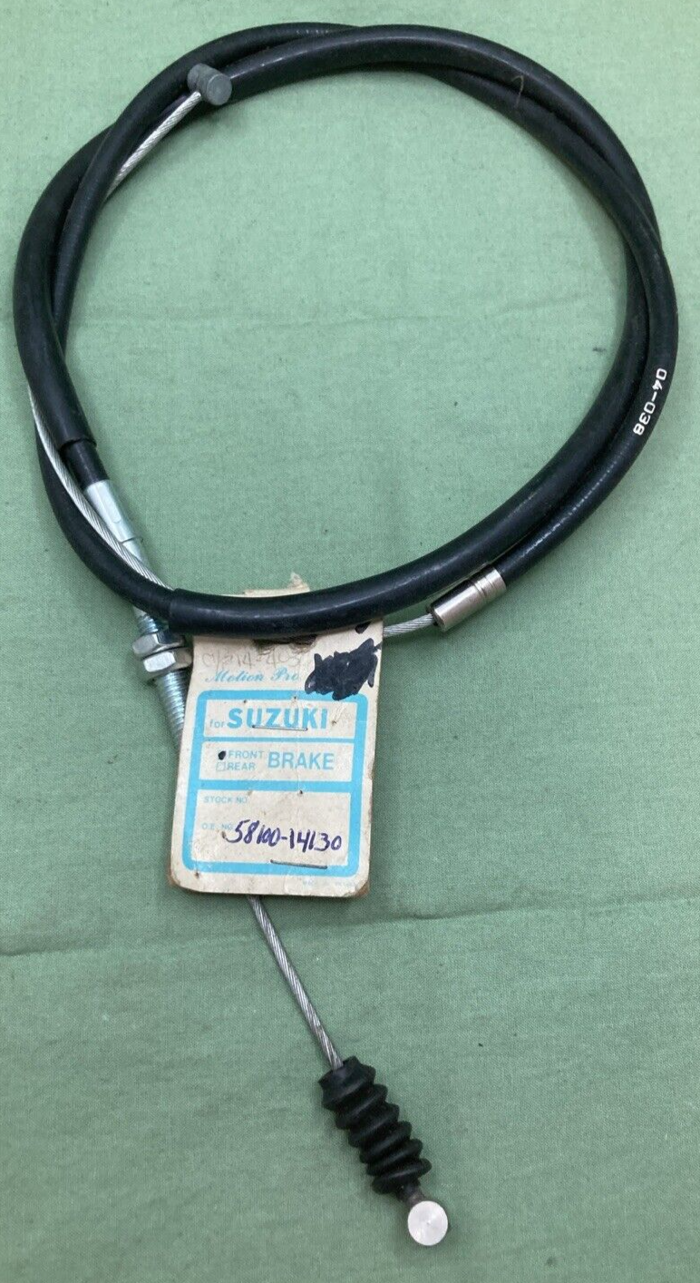 NEW GENUINE MOTION PRO 04-038 BRAKE CABLE FITS SUZUKI