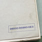 GENUINE SUZUKI 99000-85860-0E3 GS1100 SERVICE MANUAL 1980