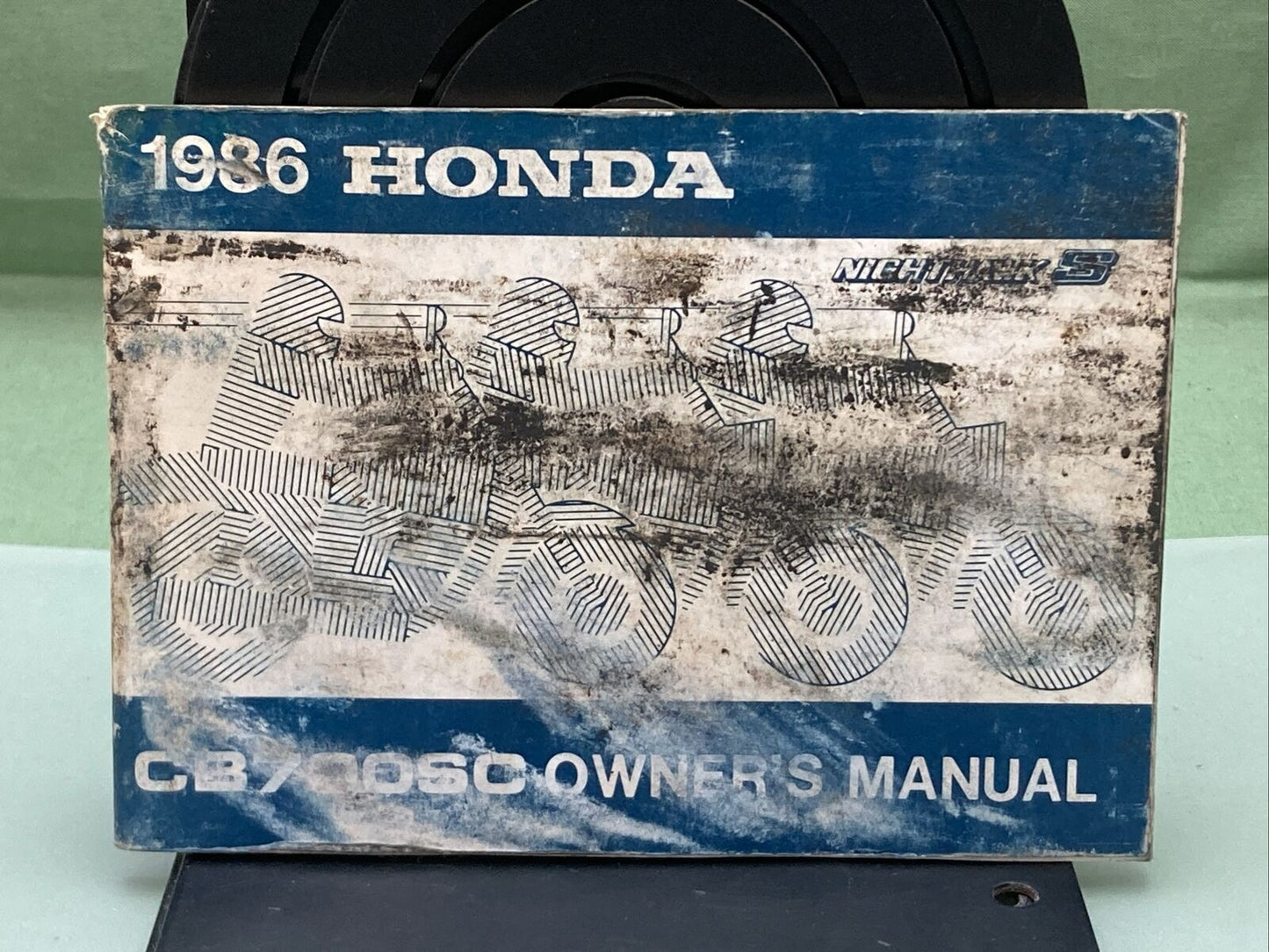 GENUINE HONDA 31MJ1620 CB700SC NIGHTHAWK OWNER'S MANUAL '86