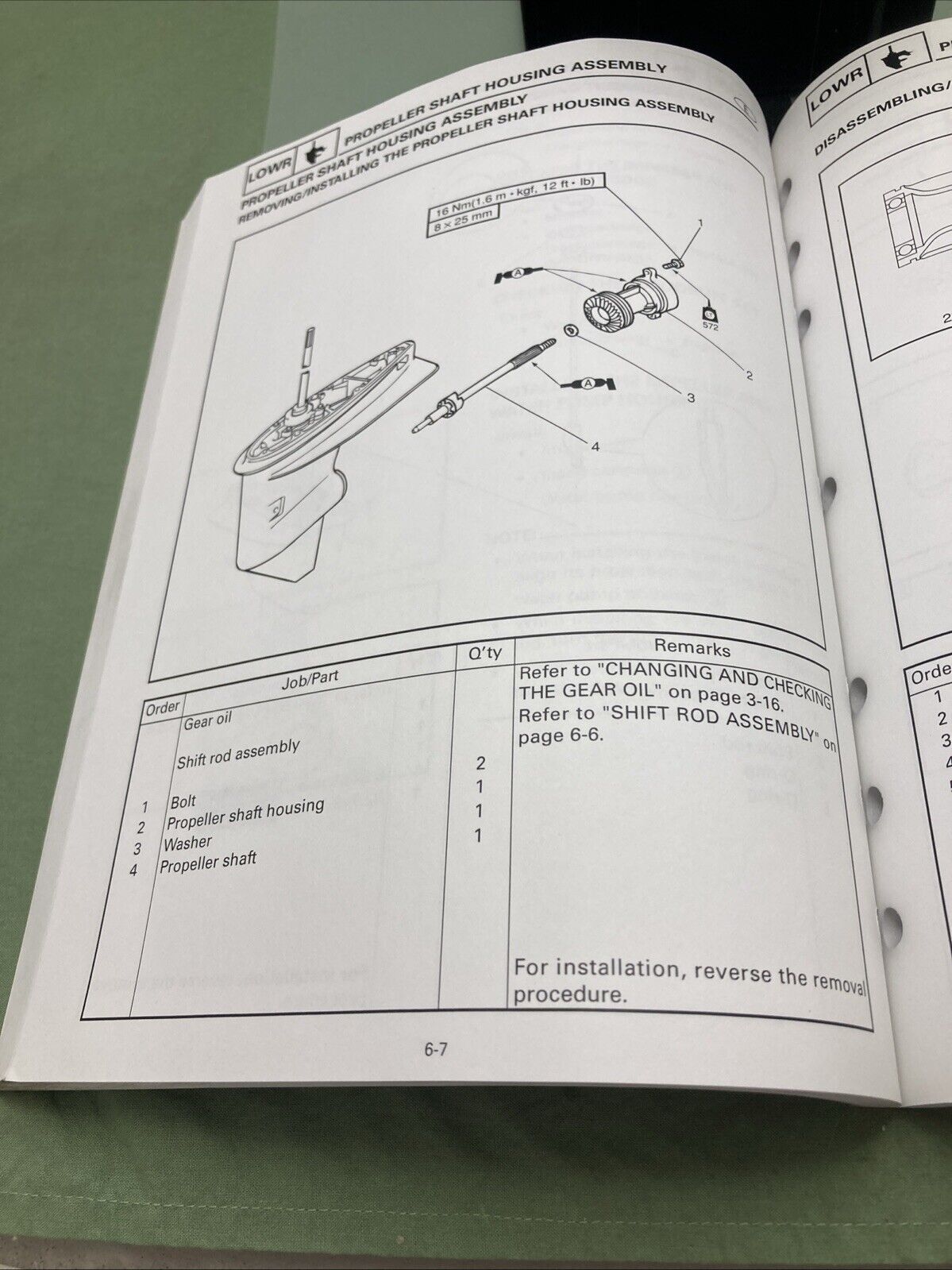 GENUINE YAMAHA LIT-18616-02-16 F40B SERVICE MANUAL 1999