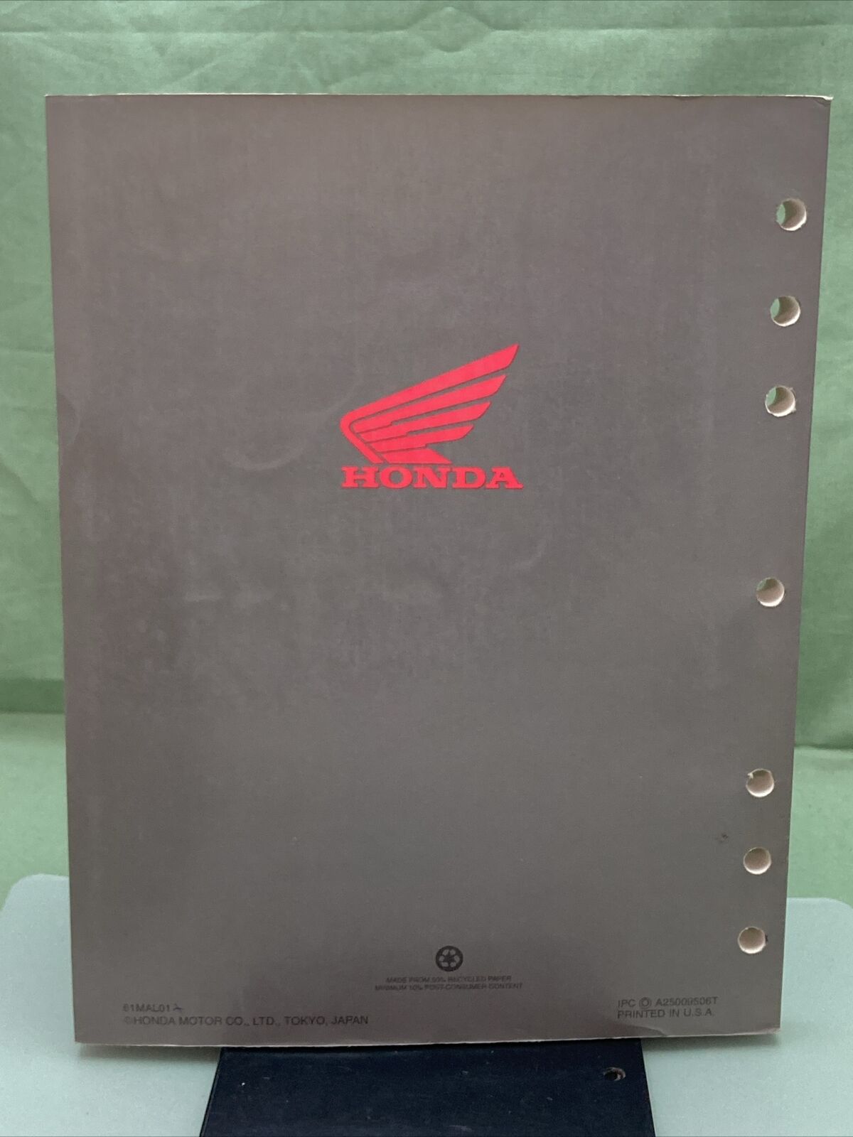 GENUINE HONDA 61MAL01 CBR600F3 SERVICE MANUAL '95-'96