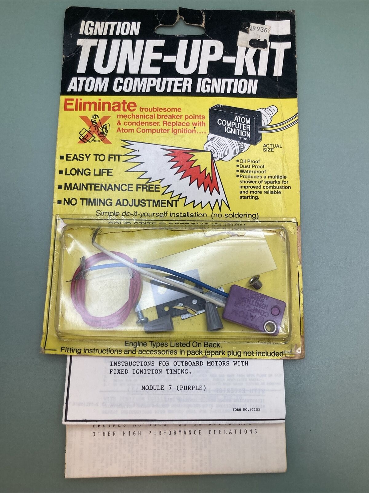 NEW GENUINE ATOM COMPUTER IGNITION MODULE AM7 PURPLE