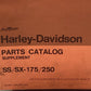 AMF HARLEY DAVIDSON 99440-76A SS/SX-175/250 PARTS CATALOG SUPPLEMENT 1974-1978