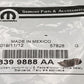 NEW GENUINE MOPAR 68399888AA Blank Key 2019-2024 Ram