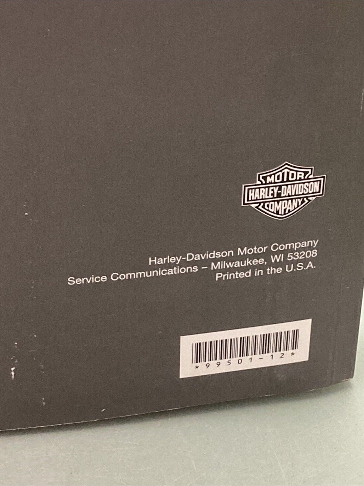 HARLEY DAVIDSON 99501-12 VRSC MODELS 2012 SERVICE MANUAL