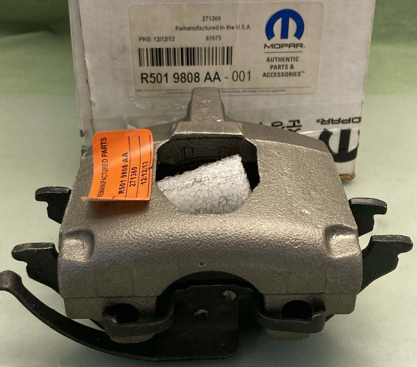 GENUINE REMANUFACTURED MOPAR R5019808AA DISC BRAKE CALIPER