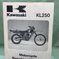 GENUINE KAWASAKI 99924-1024-03 SERVICE MANUAL KL250