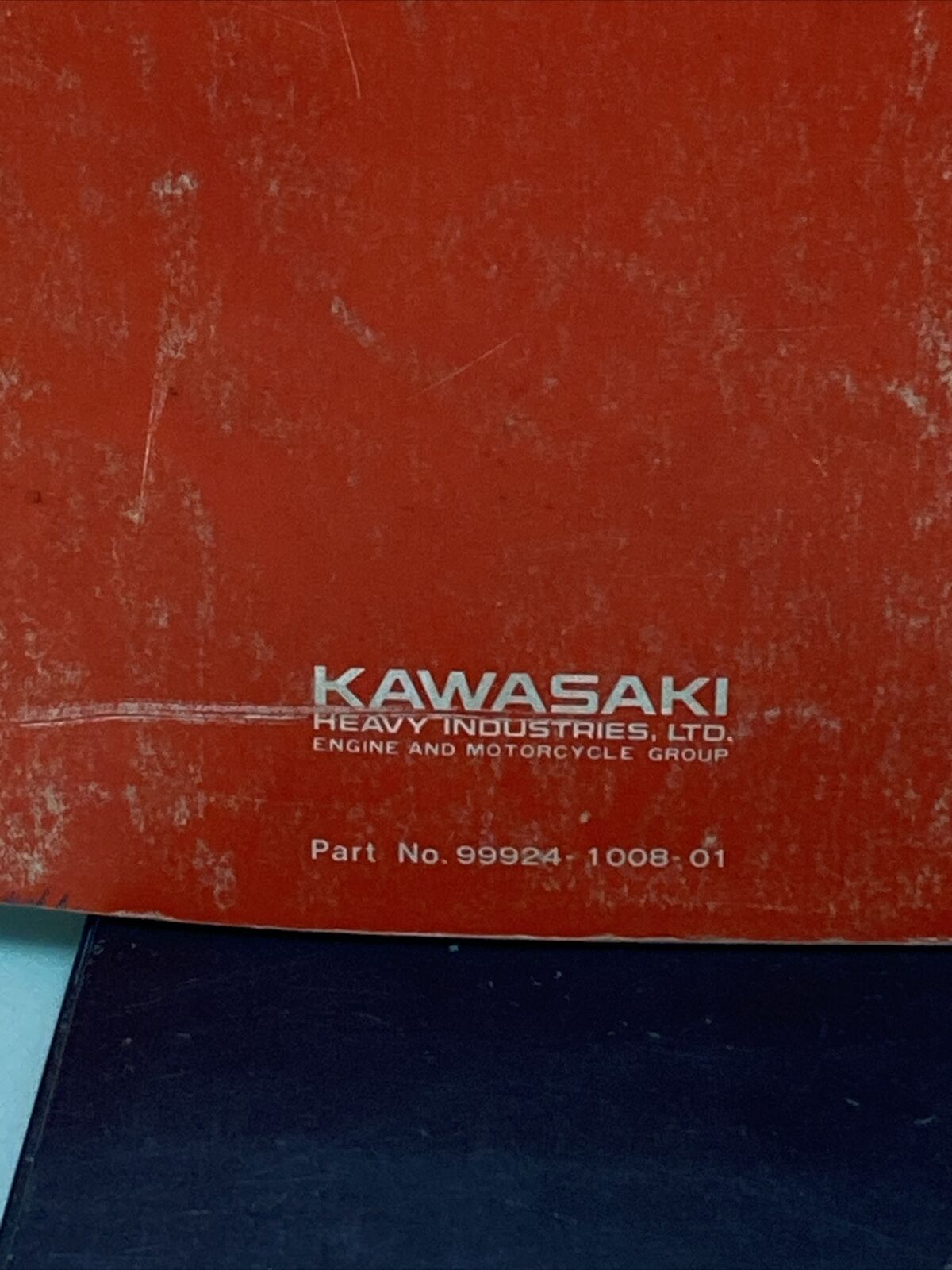 GENUINE KAWASAKI 99924-1008-01 KL250 SERVICE MANUAL