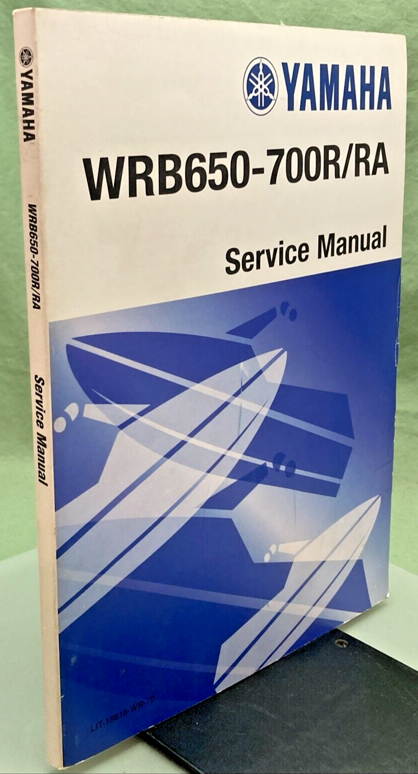 GENUINE YAMAHA LIT-18616-WR-70 WRB650-700R/RA SERVICE MANUAL 1992