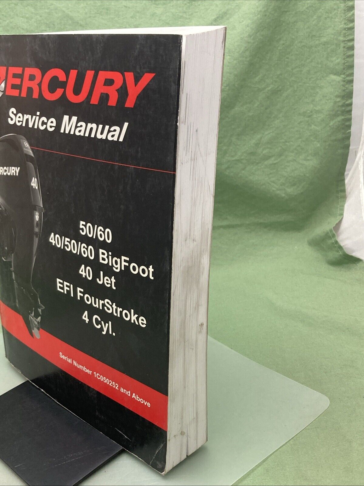 GENUINE MERCURY 90-899975 50/60, 40/50/60 BIGFOOT, 40 JET EFI SERVICE MANUAL '08