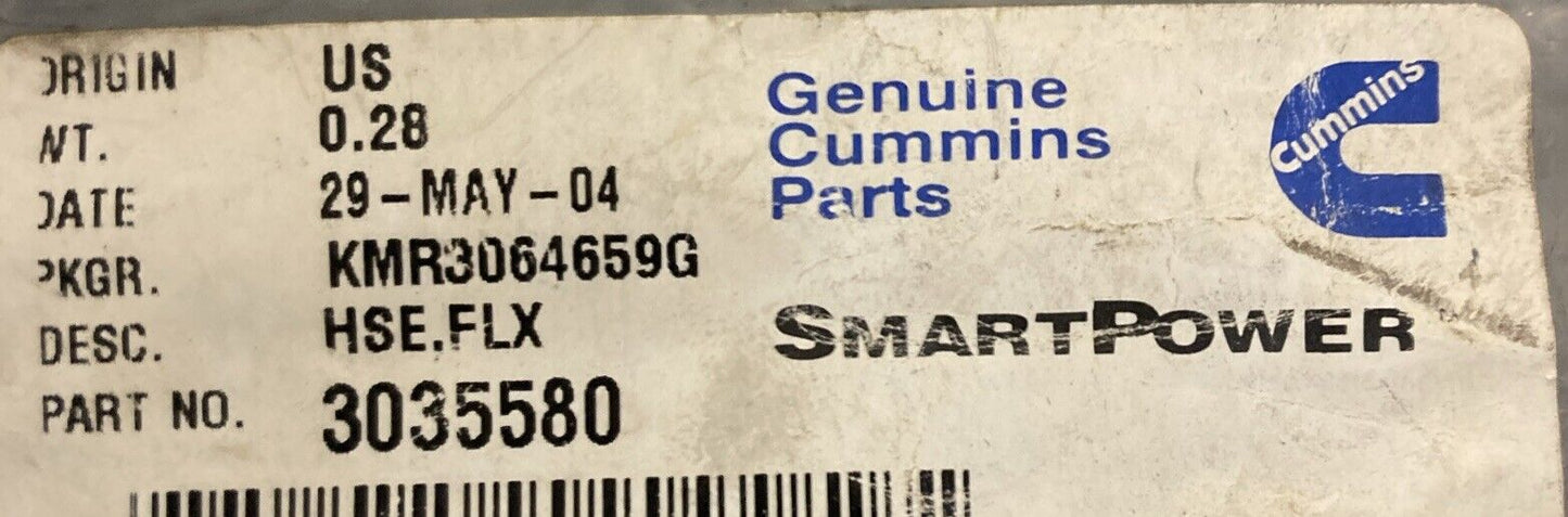 NEW GENUINE CUMMINS 3035580 FLEXIBLE HOSE ASSEMBLY