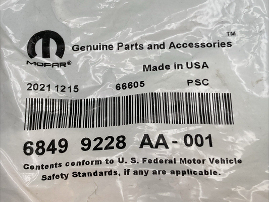 NEW GENUINE MOPAR 68499228AA WIRING-3 WAY INCOMPLETE KIT