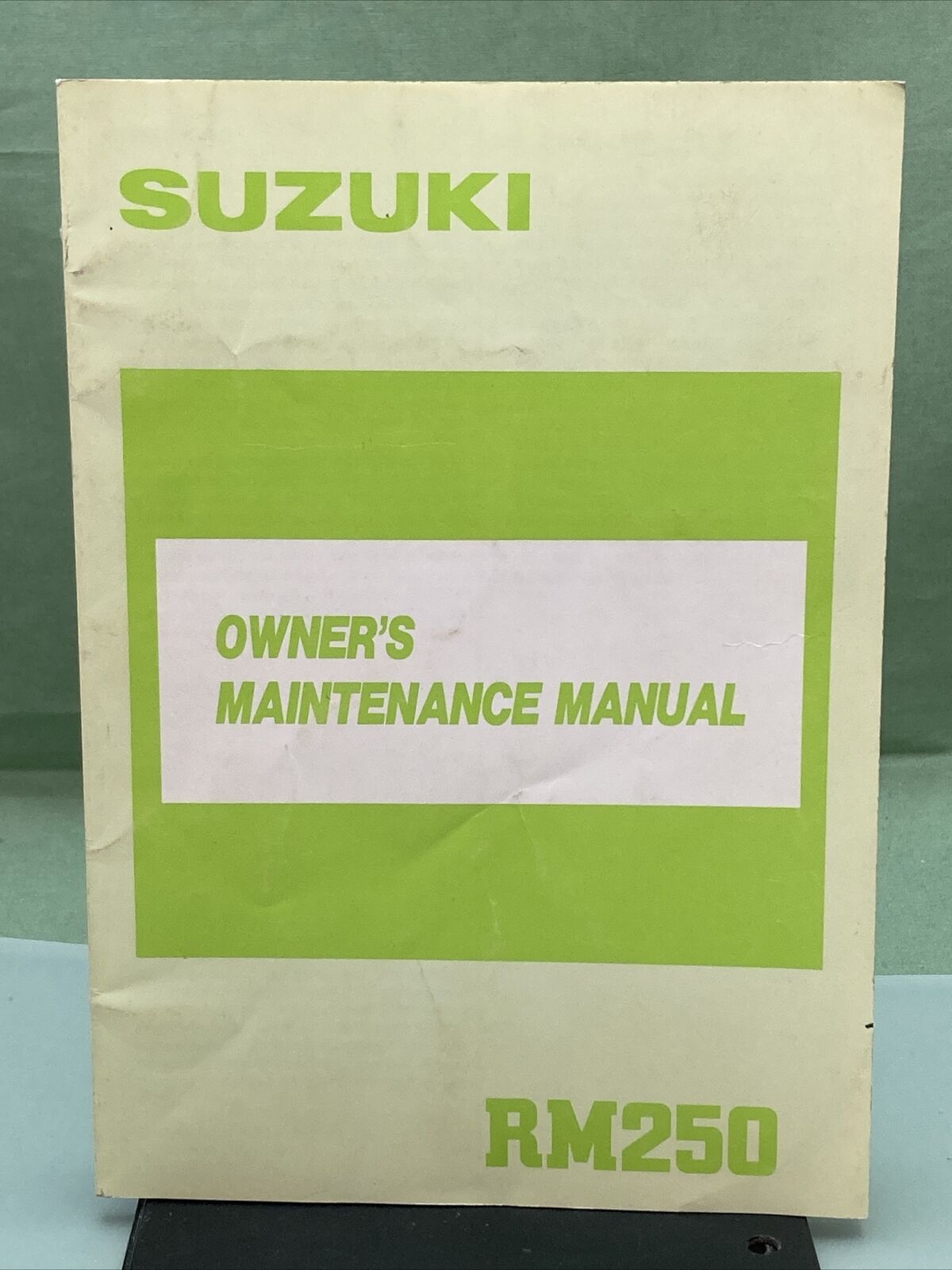 GENUINE SUZUKI 99011-28C50-03A RM250 OWNER'S MANUAL '88