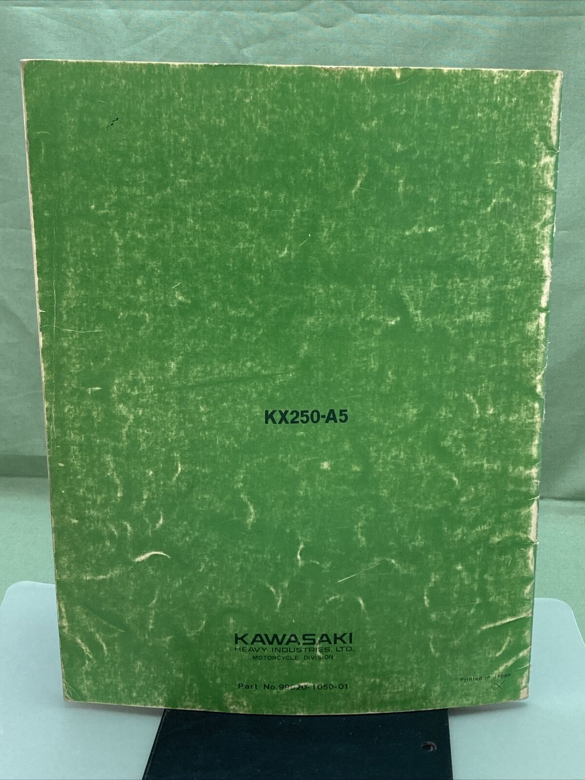 GENUINE KAWASAKI 99920-1050-01 OWNER'S AND SERVICE MANUAL KX250