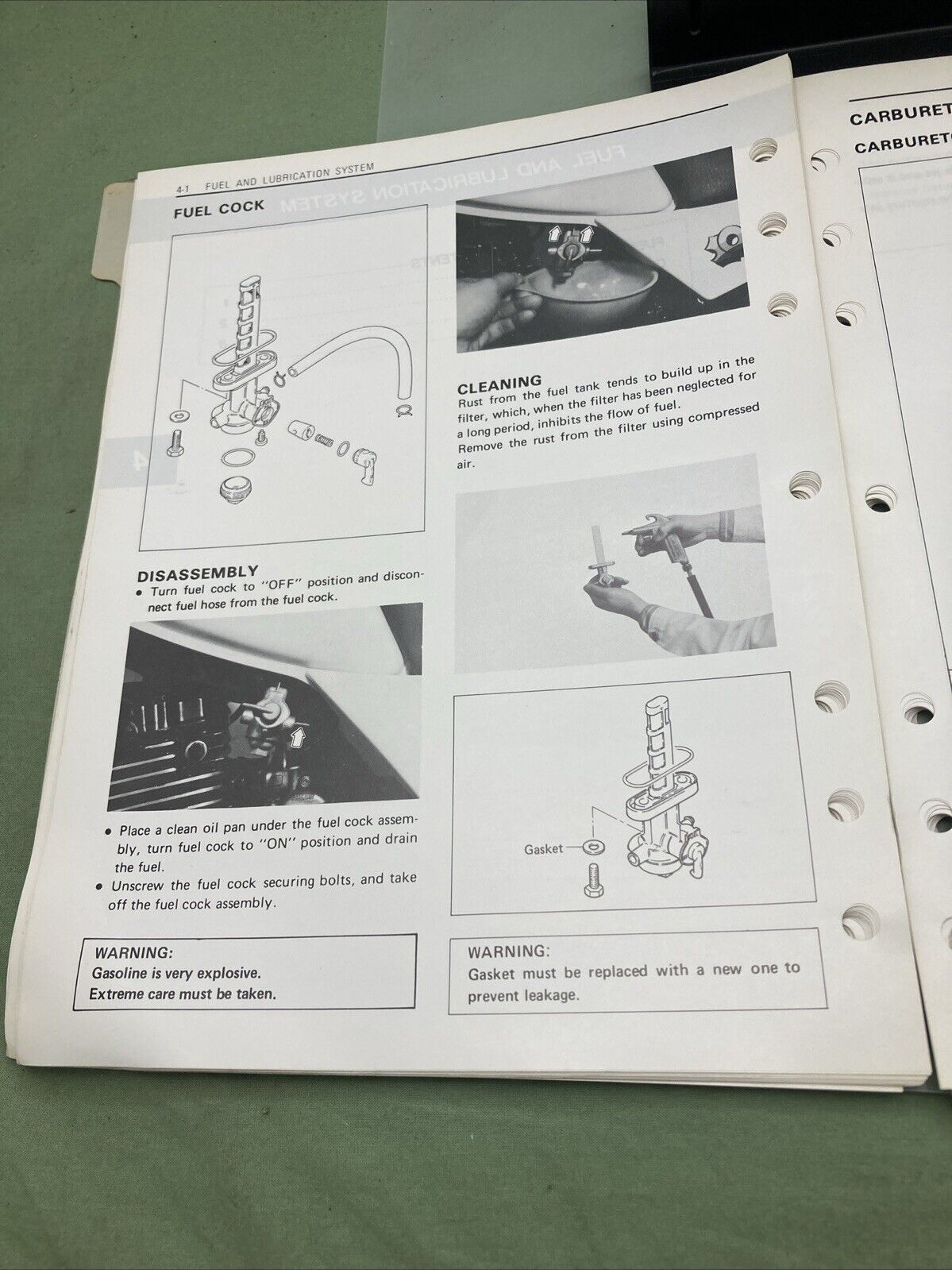 GENUINE SUZUKI 99500-41030-03E DR100 SERVICE MANUAL 1983