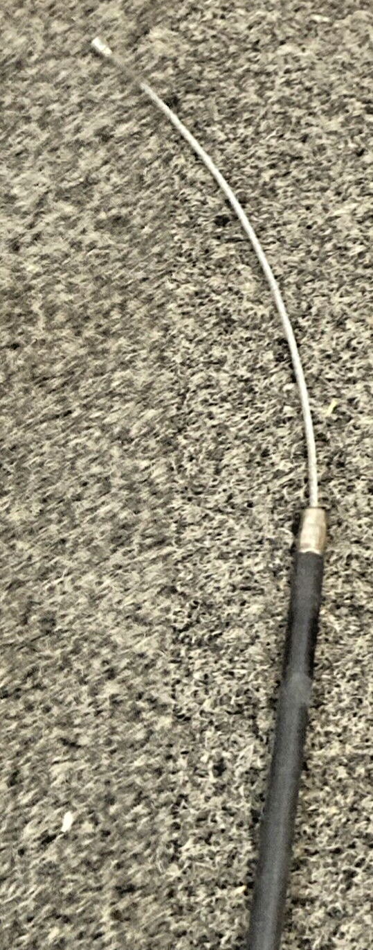 NEW MOTION PRO 02-136 BLACK VINYL THROTTLE CABLE, HONDA 17910-HA2-000