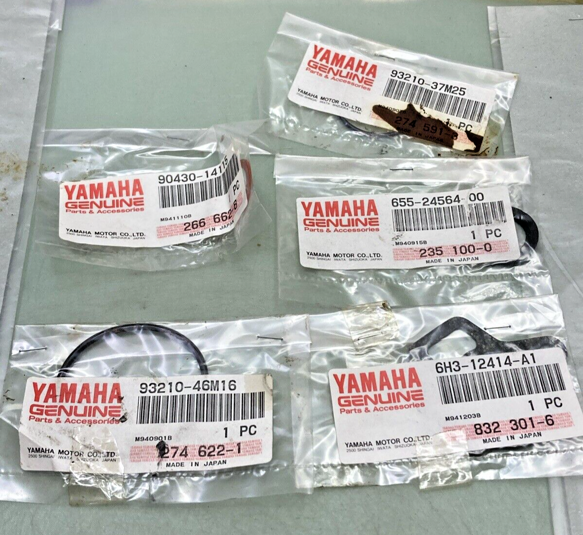 NEW YAMAHA 6H3-W0001-00 POWER HEAD GASKET KIT, INCOMPLETE KIT