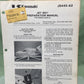 GENUINE KAWASAKI 99964-0026-01 JS440-A2 JET SKI PREPARATION MANUAL 1978