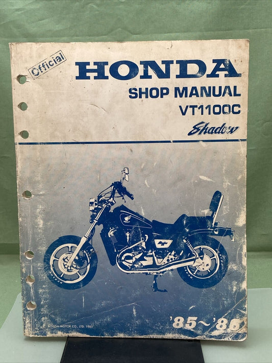 GENUINE HONDA 61MG801 VT1100C SHADOW SHOP MANUAL '85-'86