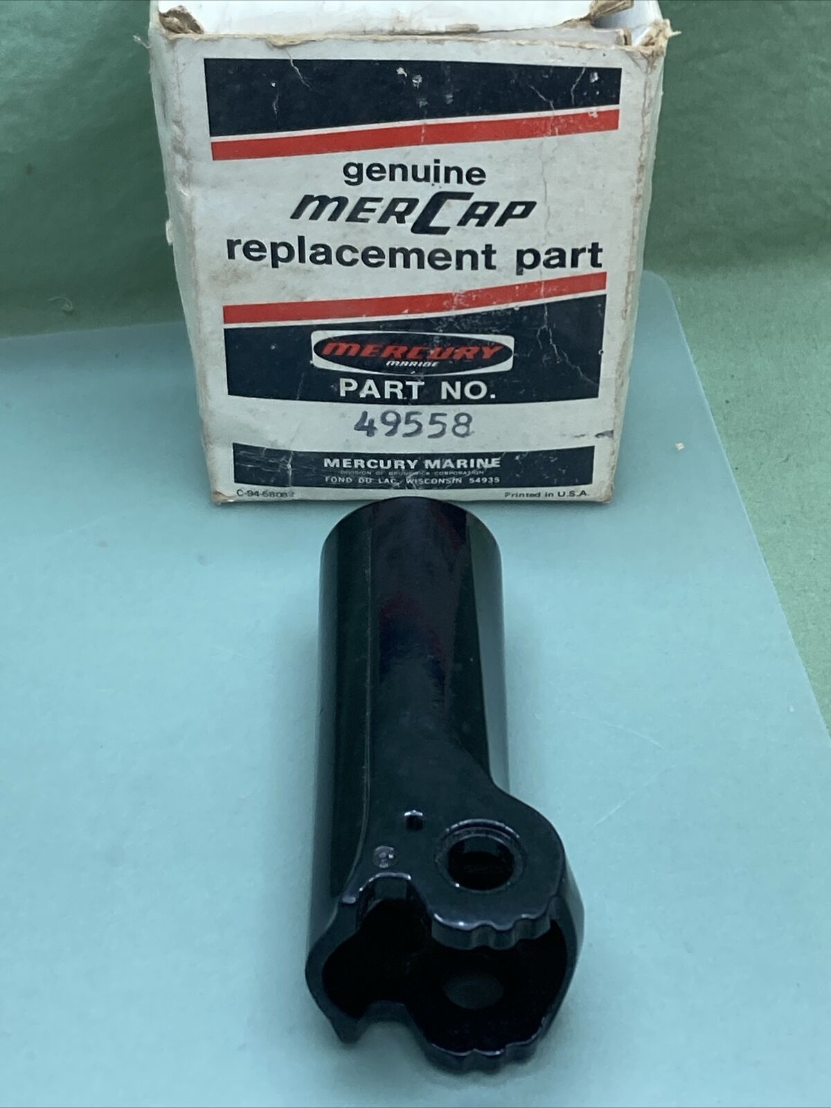 NEW GENUINE MERCURY QUICKSILVER 49558 STEERING HANDLE KNUCKLE