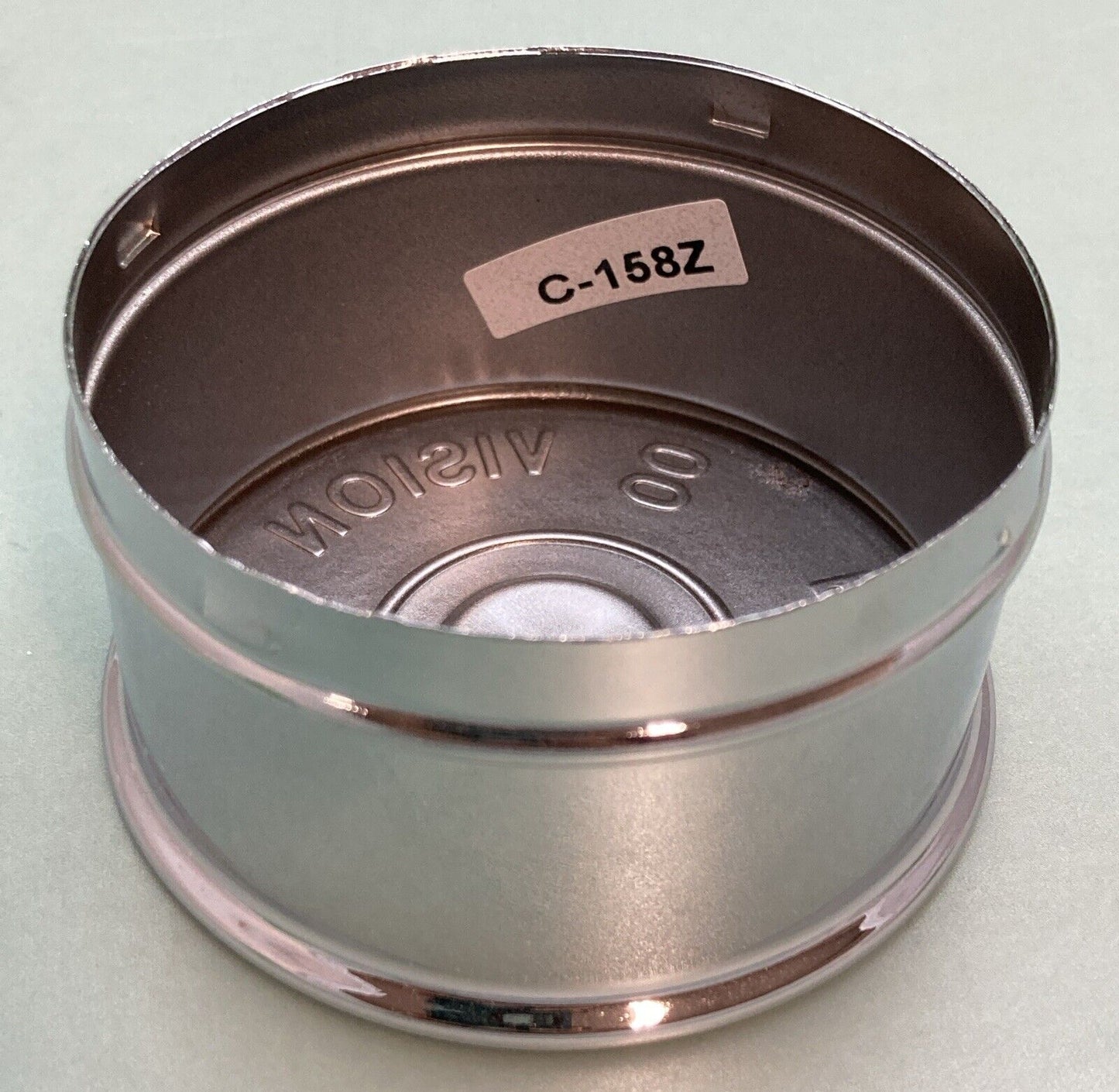 NEW GENUINE VISION WHEEL C-158Z BUCK SHOT CHROME WHEEL CENTER CAP Dia. 2-3/4"