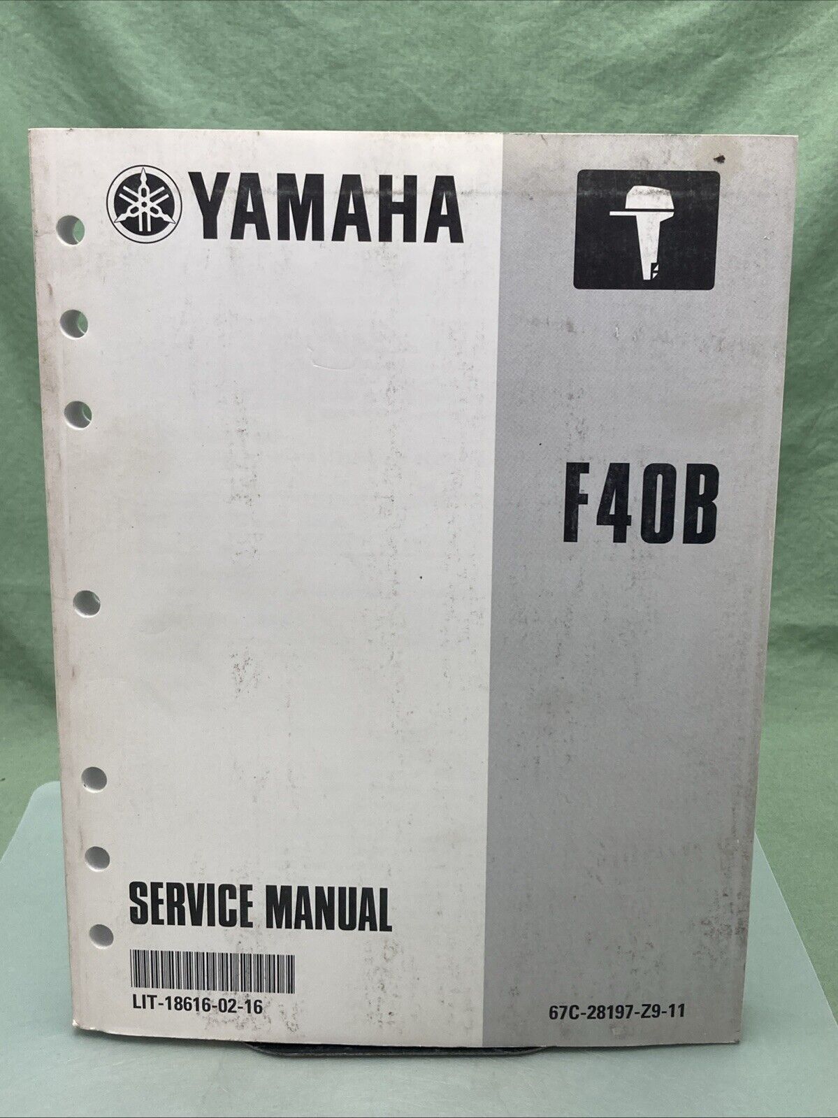 GENUINE YAMAHA LIT-18616-02-16 F40B SERVICE MANUAL 1999