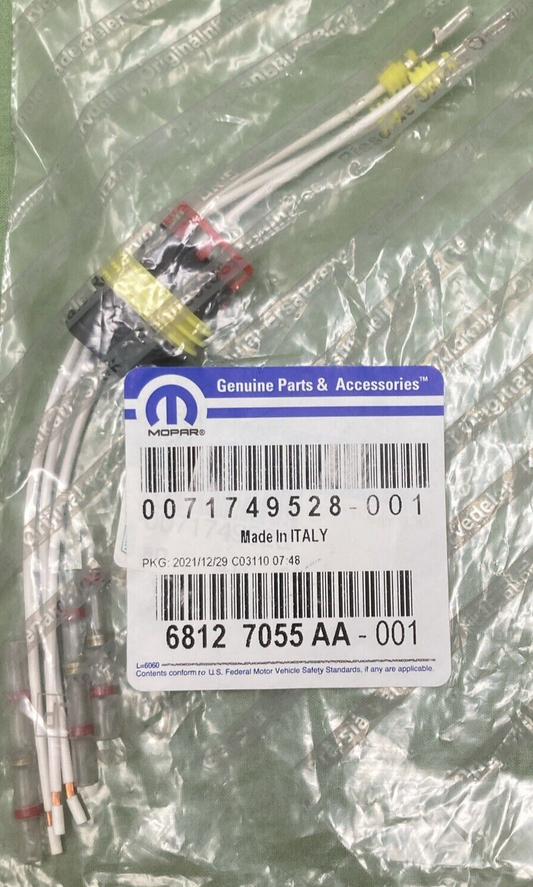 NEW GENUINE MOPAR 68127055AA Electrical Connector SENSOR FITS '14-'21 FIAT JEEP