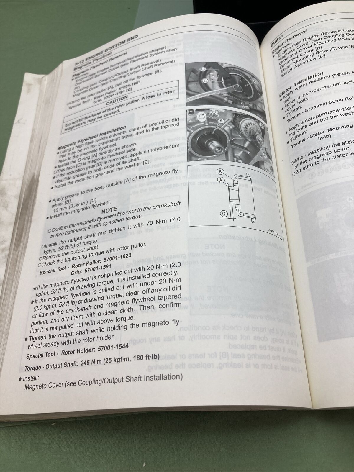 GENUINE KAWASAKI 99924-1377-01 ULTRA 250X JET SKI WATERCRAFT SERVICE MANUAL