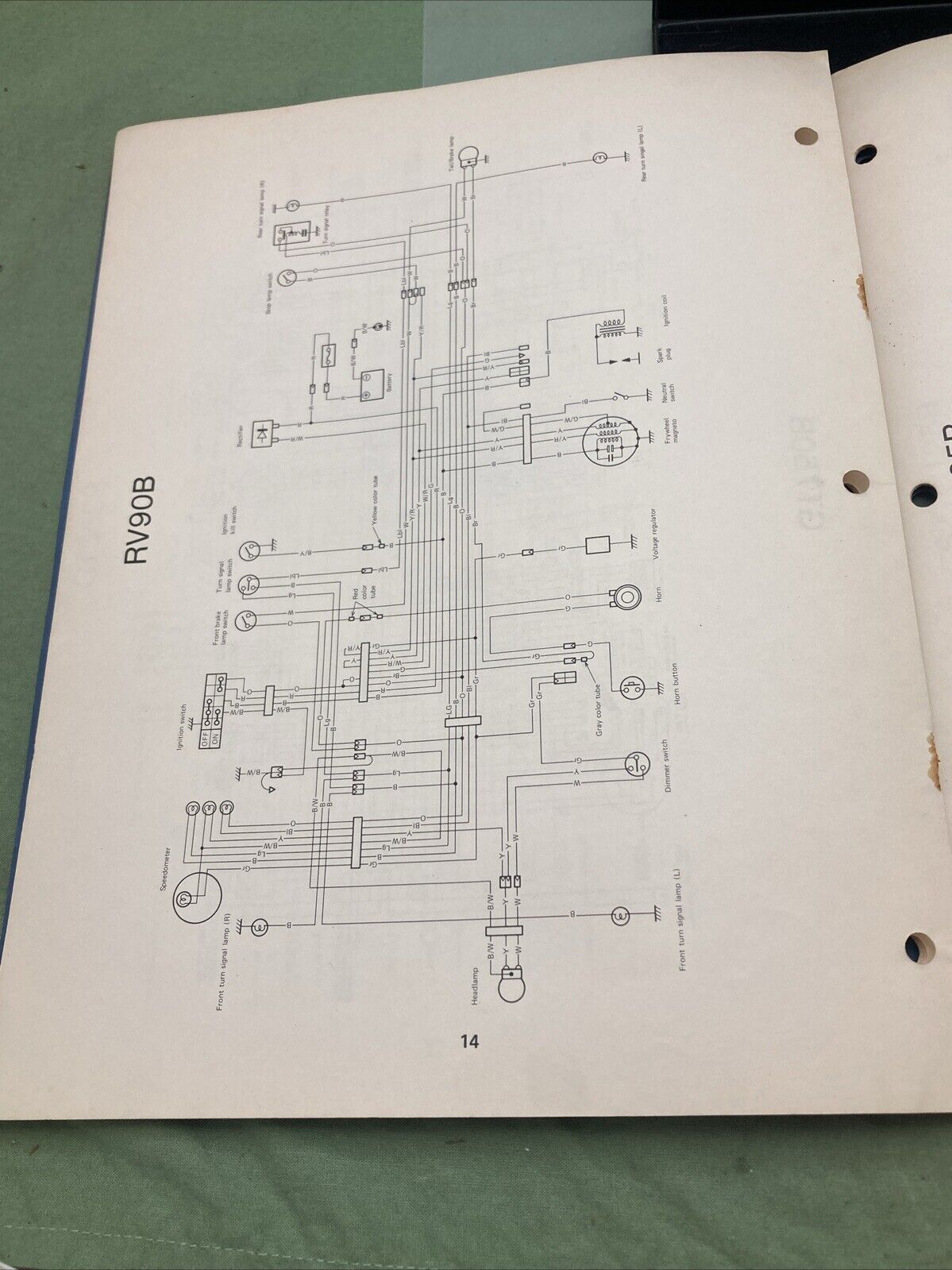 GENUINE SUZUKI WIRING DIAGRAMS 1977