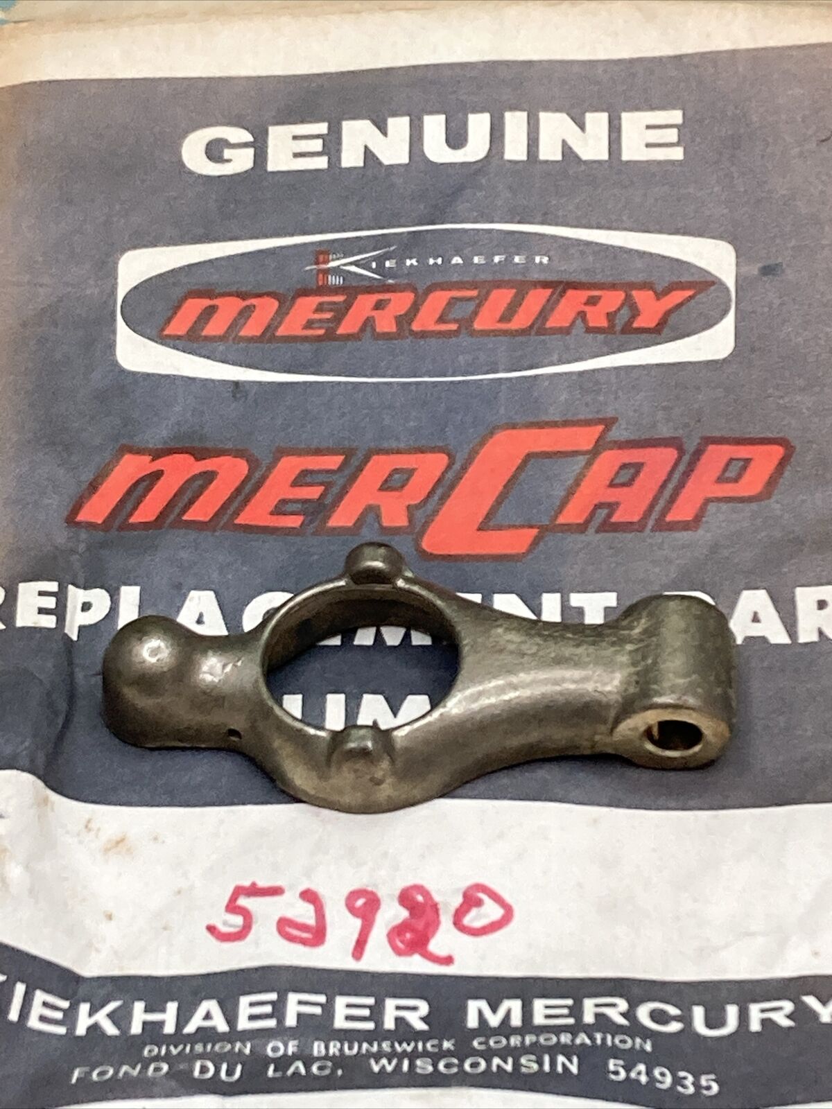 NEW GENUINE MERCURY QUICKSILVER 52920 REVERSE LOCK LEVER