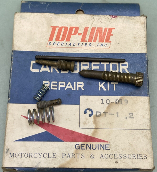NEW GENUINE TOP LINE SPECIALTIES 10-019 CARBURETOR REPAIR KIT INCOMPLETE