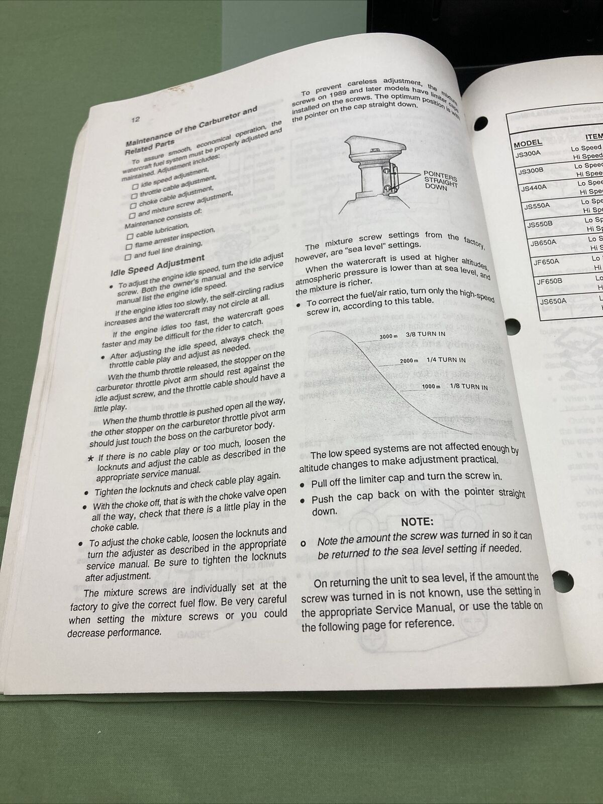 GENUINE KAWASAKI STC-FULSYSVRM89 WATERCRAFT FUEL SYSTEMS VIDEO REFERENCE MANUAL