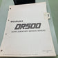 GENUINE SUZUKI 99501-45020-03E DR500 SUPPLEMENTARY SERVICE MANUAL 1981