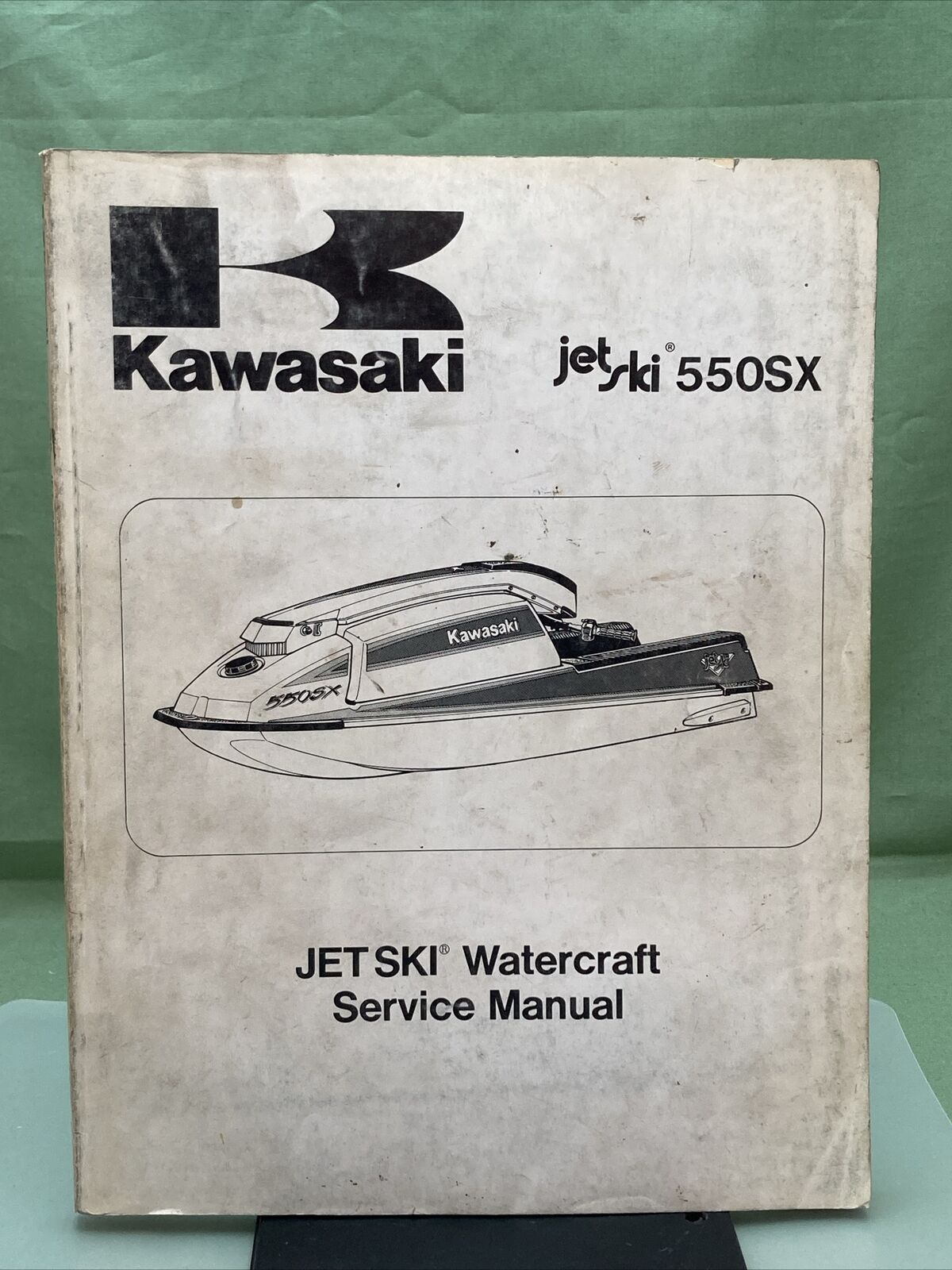 GENUINE KAWASAKI 99924-1120-01 550SX JET SKI WATERCRAFT SERVICE MANUAL