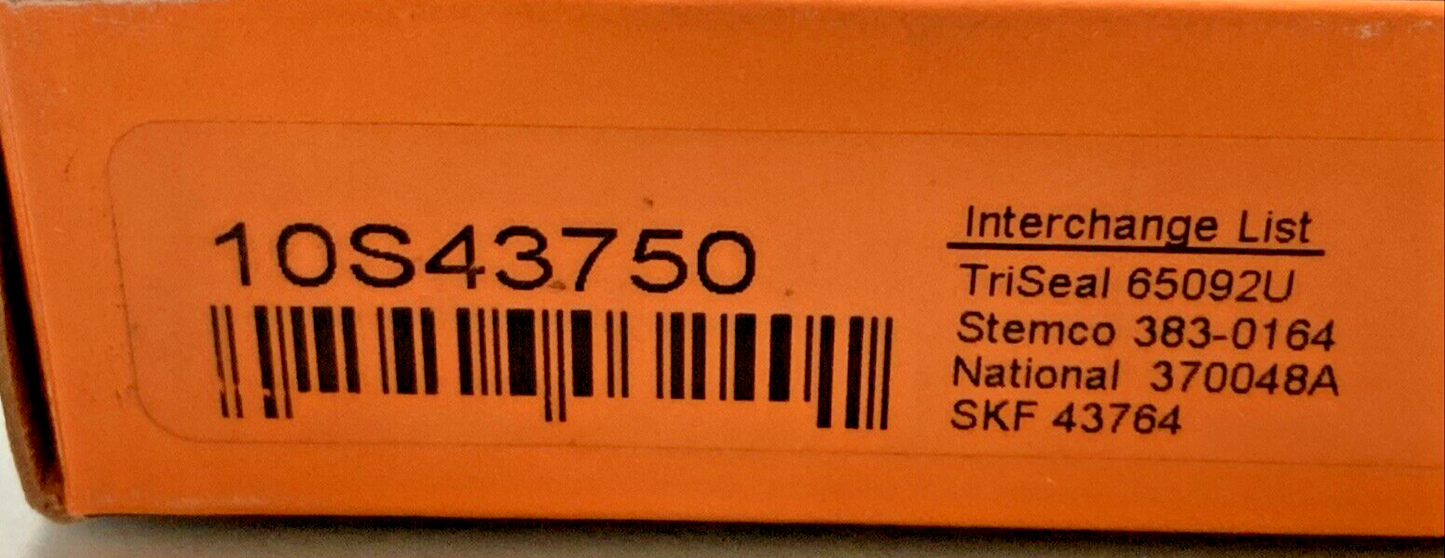NEW GENUINE TIMKEN 10S43750 INNER WHEEL SEAL FRONT AXLE 16,000# TRUCKS
