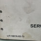 GENUINE YAMAHA LIT-18616-02-73 150C, V150C SERVICE MANUAL 2003