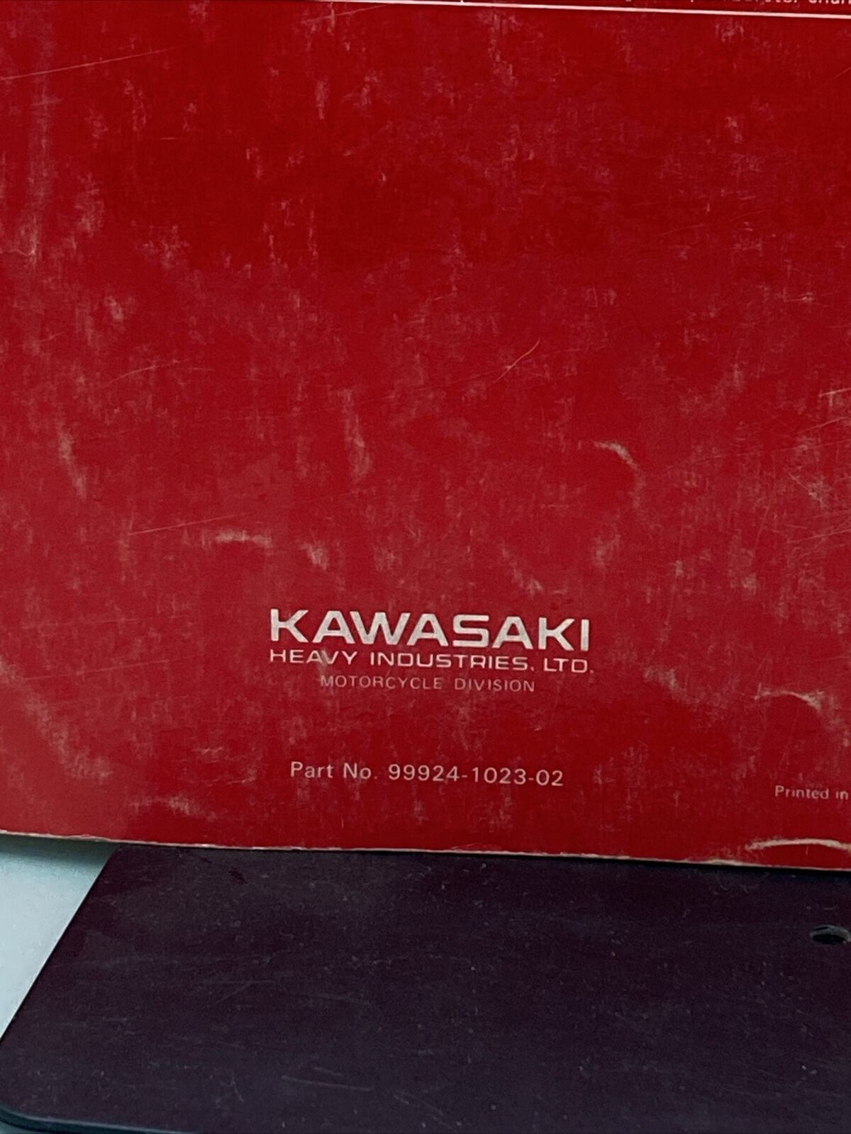 GENUINE KAWASAKI 99924-1023-02 SERVICE MANUAL KZ250