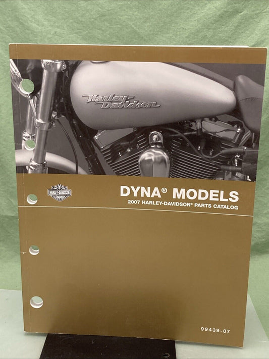 HARLEY DAVIDSON 99439-07 DYNA MODELS 2007 PARTS CATALOG