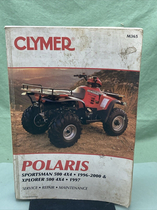 CLYMER M365 SPORTSMAN 500 4X4 96-00 XPLORER 500 4X4 97 SERVICE MANUAL POLARIS