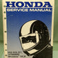 GENUINE HONDA 61MR102 VT600C SHADOW VLX SERVICE MANUAL '88-'89, '91