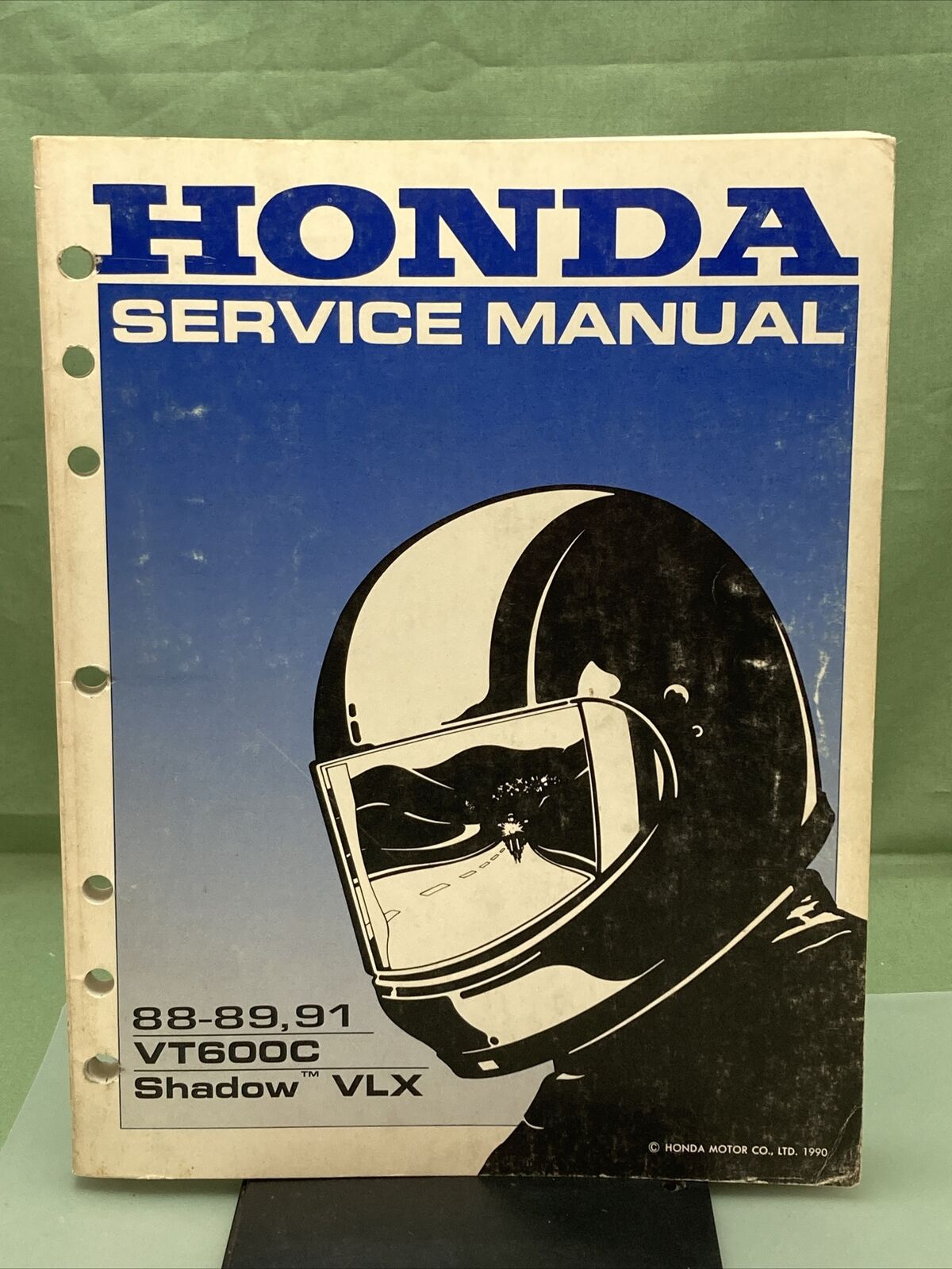 GENUINE HONDA 61MR102 VT600C SHADOW VLX SERVICE MANUAL '88-'89, '91