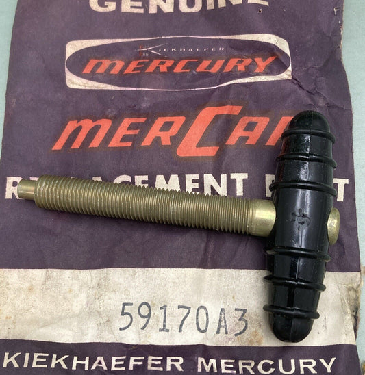 NEW MERCURY 59170A3 THUMB SCREW ASM CLAMP BRKT  OUTBOARD 9.8HP