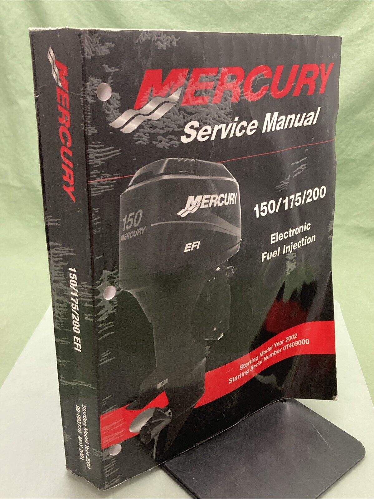 GENUINE MERCURY 90-883728 150/175/200 ELECTRONIC FUEL INJECTION SERVICE MANUAL