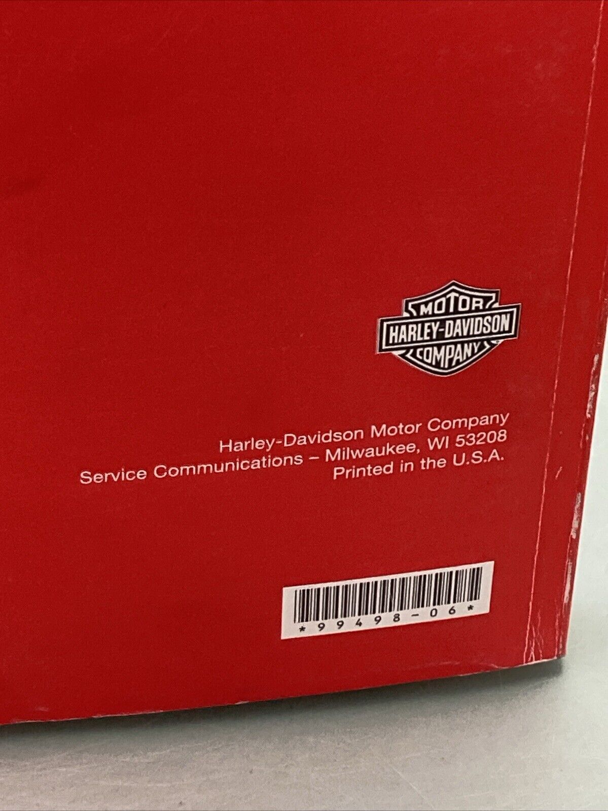 HARLEY DAVIDSON 99498-06 SOFTAIL MODELS 2006 ELECTRICAL DIAGNOSTIC MANUAL