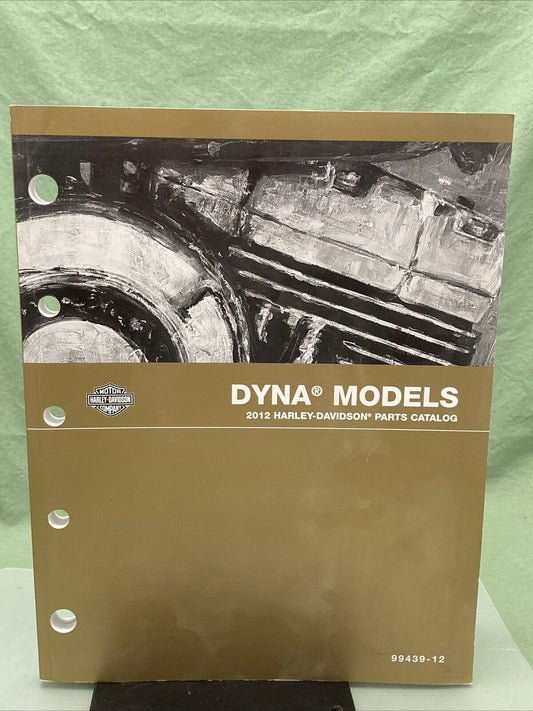 HARLEY DAVIDSON 99439-12 DYNA MODELS 2012 PARTS CATALOG