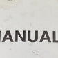 GENUINE MERCURY 90-12428920 OPERATION & MAINTENANCE MANUAL MODEL 75 90 1991